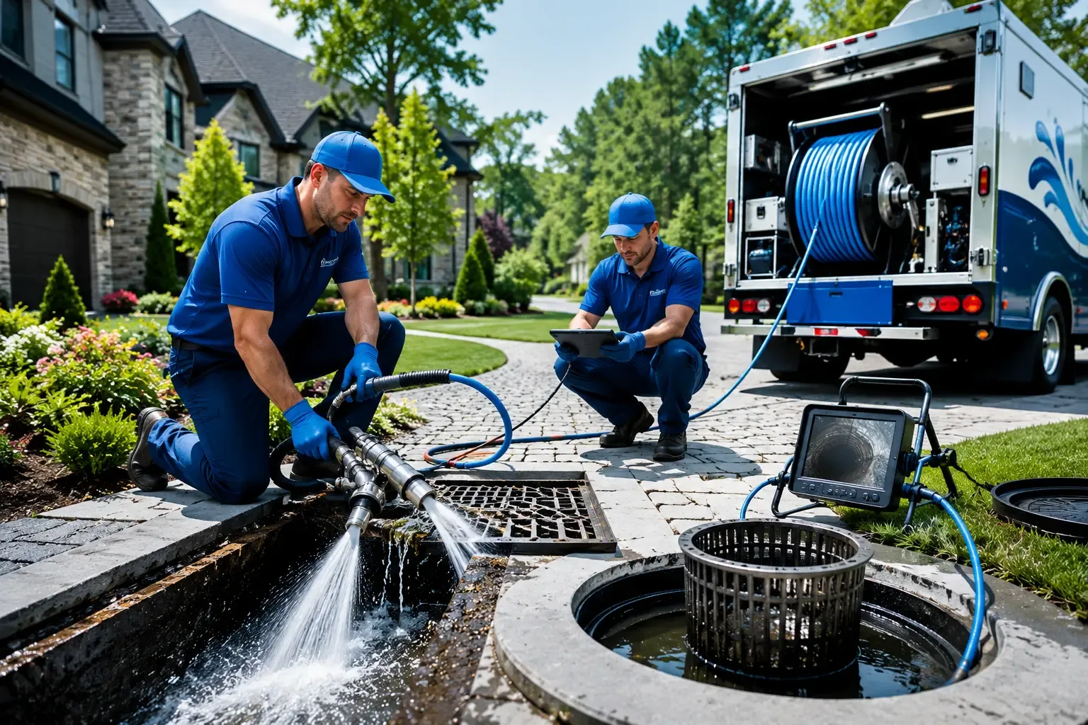 Local outdoor drain cleaning professionals in Aldrich, MN