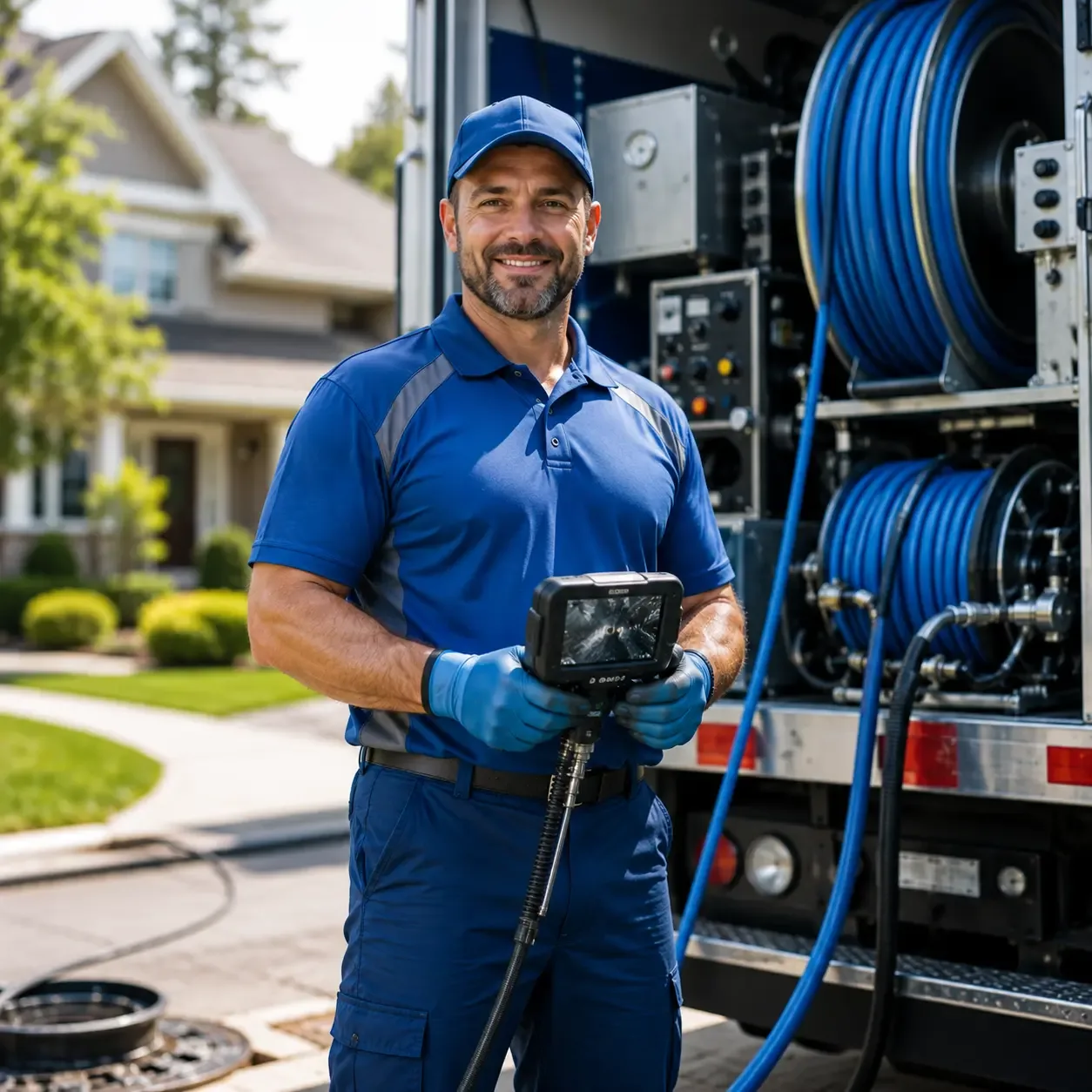 Local outdoor drain cleaning specialists in Aldrich, MN